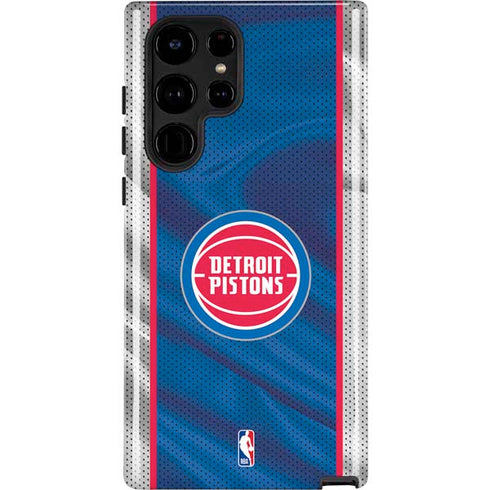 NBA Detroit Pistons Away Jersey Galaxy S22 Ultra Pro Case