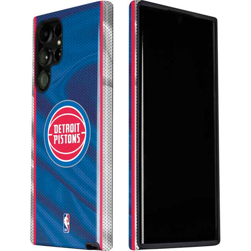 NBA Detroit Pistons Away Jersey Galaxy S22 Ultra Pro Case
