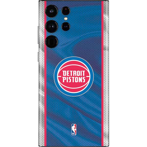 NBA Detroit Pistons Away Jersey Galaxy S22 Ultra Skin