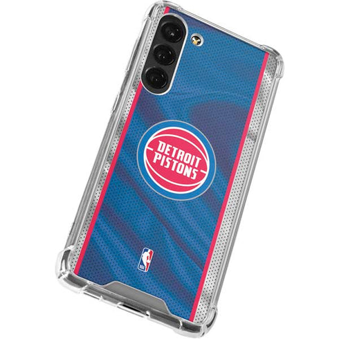NBA Detroit Pistons Away Jersey Galaxy S23 Plus Clear Case