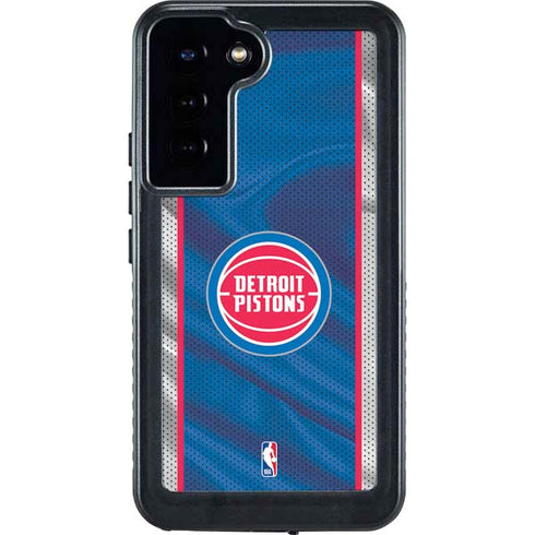 NBA Detroit Pistons Away Jersey Galaxy S23 Plus Waterproof Case