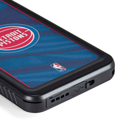NBA Detroit Pistons Away Jersey Galaxy S23 Waterproof Case