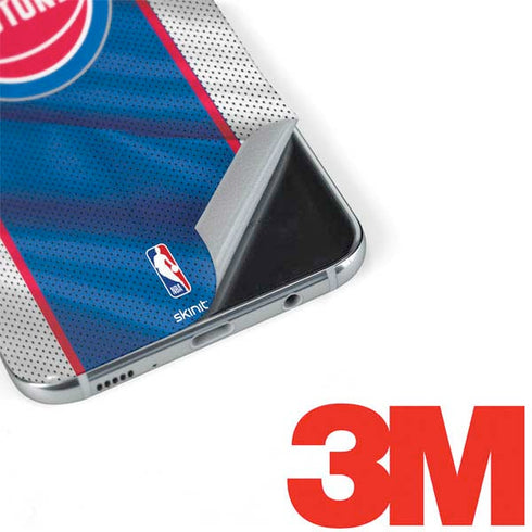 NBA Detroit Pistons Away Jersey Galaxy S8 Skin