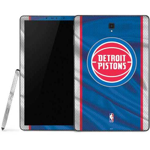 NBA Detroit Pistons Away Jersey Samsung Galaxy Tab Skin
