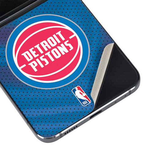 NBA Detroit Pistons Away Jersey Galaxy Z Flip5 5G Skin