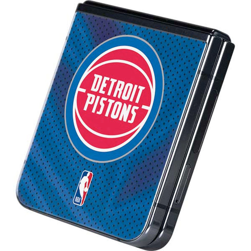 NBA Detroit Pistons Away Jersey Galaxy Z Flip5 5G Skin