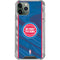 NBA Detroit Pistons Away Jersey iPhone 11 Pro Max Clear Case