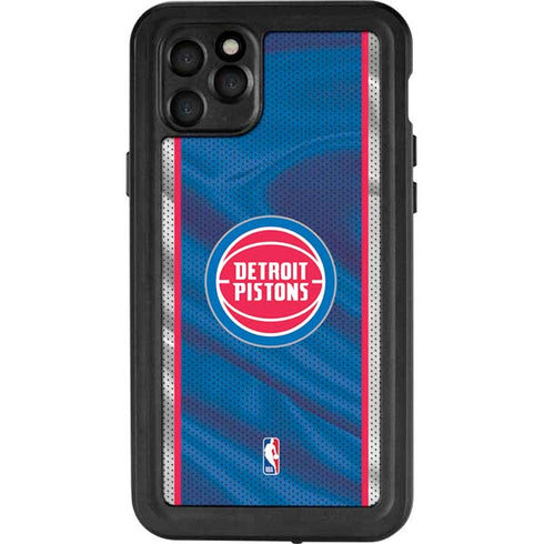 NBA Detroit Pistons Away Jersey iPhone 11 Pro Max Waterproof Case