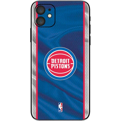 NBA Detroit Pistons Away Jersey iPhone 11 Skin