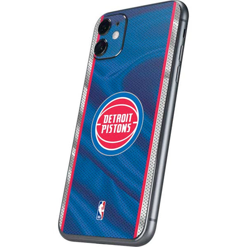 NBA Detroit Pistons Away Jersey iPhone 11 Skin