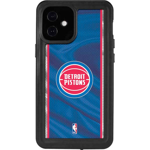NBA Detroit Pistons Away Jersey iPhone 12 Mini Waterproof Case