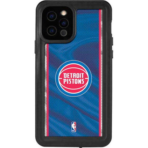 NBA Detroit Pistons Away Jersey iPhone 12 Pro Waterproof Case