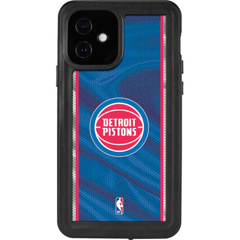 NBA Detroit Pistons Away Jersey iPhone 12 Waterproof Case