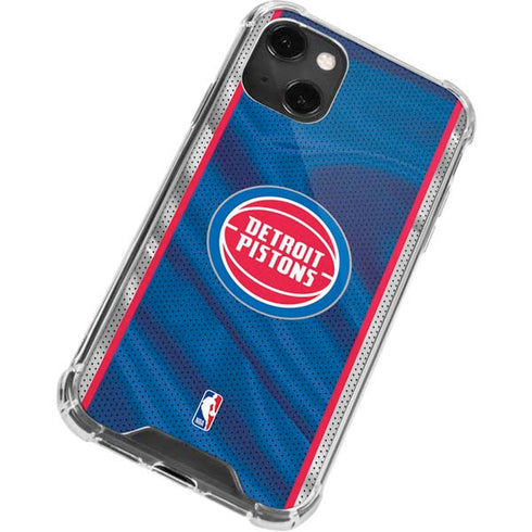 NBA Detroit Pistons Away Jersey iPhone 13 Mini Clear Case