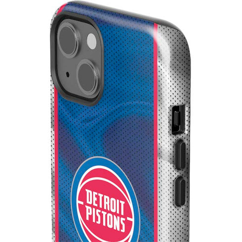 NBA Detroit Pistons Away Jersey iPhone 15 Plus Impact Case