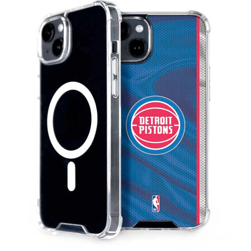 NBA Detroit Pistons Away Jersey iPhone 14 MagSafe Case