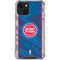 NBA Detroit Pistons Away Jersey iPhone 15 Plus Clear Case