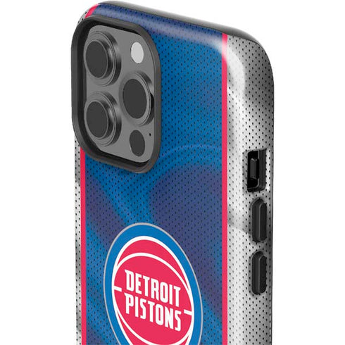 NBA Detroit Pistons Away Jersey iPhone 15 Pro Max Impact Case