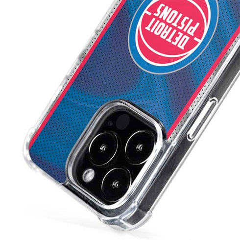 NBA Detroit Pistons Away Jersey iPhone 15 Pro Max MagSafe Case