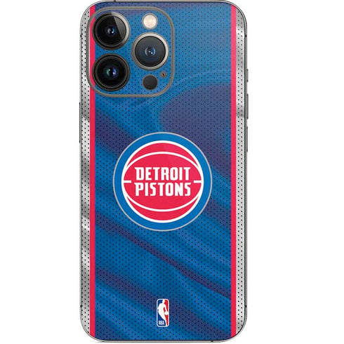 NBA Detroit Pistons Away Jersey iPhone 15 Pro Skin