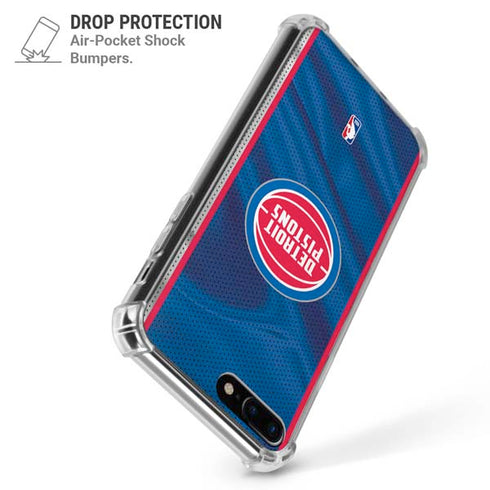 NBA Detroit Pistons Away Jersey iPhone 7/8 Plus Clear Case