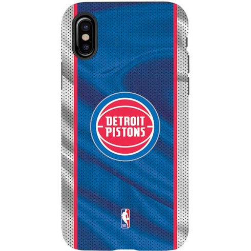 NBA Detroit Pistons Away Jersey iPhone X Pro Case