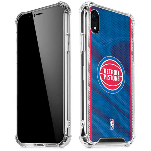 NBA Detroit Pistons Away Jersey iPhone XR Clear Case