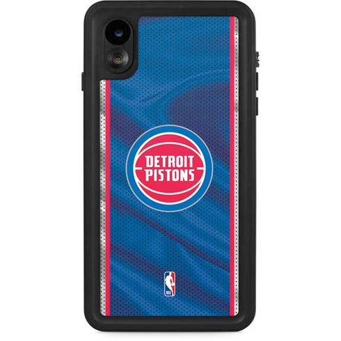 NBA Detroit Pistons Away Jersey iPhone XR Waterproof Case
