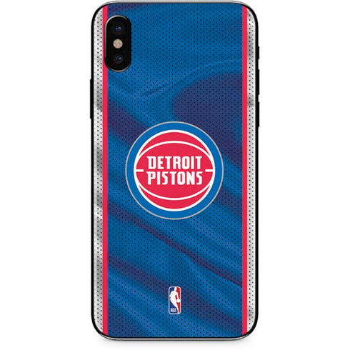 NBA Detroit Pistons Away Jersey iPhone XS Skin