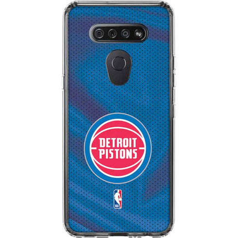 NBA Detroit Pistons Away Jersey LG K51/Q51 Clear Case