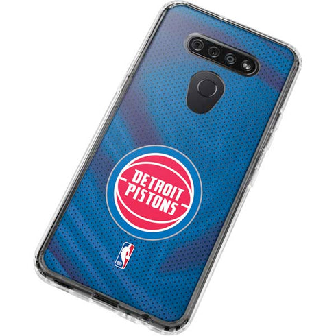 NBA Detroit Pistons Away Jersey LG K51/Q51 Clear Case