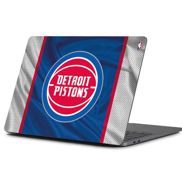 Detroit Pistons Away Jersey MacBook Pro 13" Skin Skinit