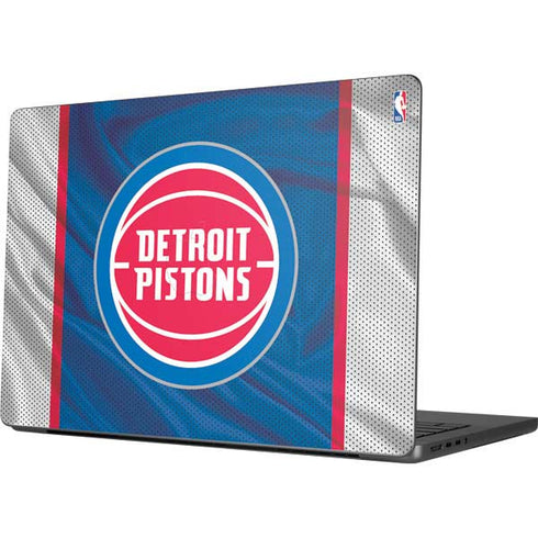 NBA Detroit Pistons Away Jersey MacBook Pro 14in (2021-24) Skin
