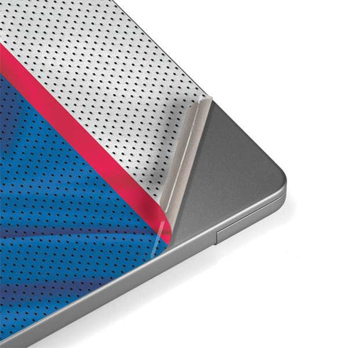 NBA Detroit Pistons Away Jersey MacBook Pro 14in (2021-24) Skin