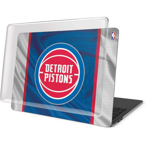 NBA Detroit Pistons Away Jersey MacBook Pro 16in (2019-20) Case plus Skin