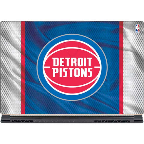NBA Detroit Pistons Away Jersey MSI GS65 Stealth Laptop Skin
