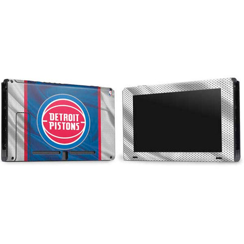 NBA Detroit Pistons Away Jersey Nintendo Switch Bundle Skin
