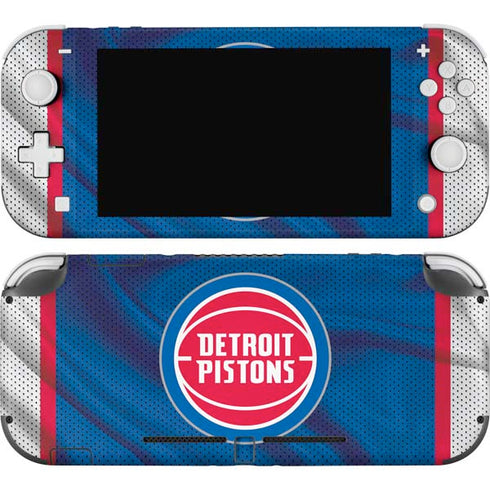 NBA Detroit Pistons Away Jersey Nintendo Switch Lite Skin