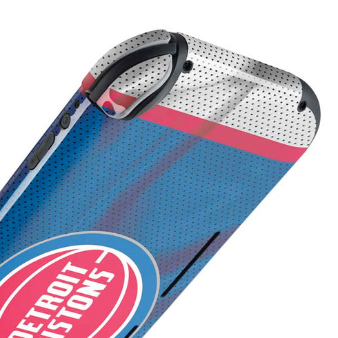 NBA Detroit Pistons Away Jersey Nintendo Switch Lite Skin