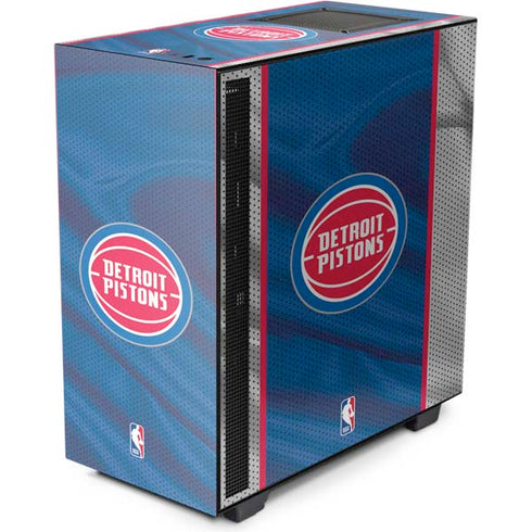 NBA Detroit Pistons Away Jersey NZXT H510 Compact ATX Mid-Tower Case Skin