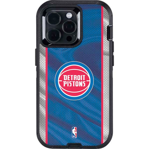 NBA Detroit Pistons Away Jersey Otterbox Defender iPhone Skin
