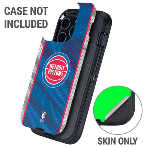 NBA Detroit Pistons Away Jersey Otterbox Defender iPhone Skin