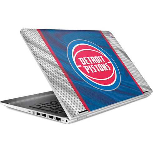 NBA Detroit Pistons Away Jersey HP Pavilion Skin