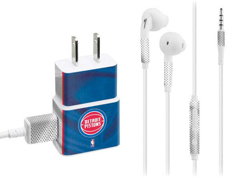 NBA Detroit Pistons Away Jersey Phone Charger Skin