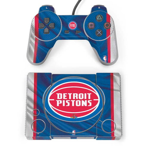 NBA Detroit Pistons Away Jersey PlayStation Classic Bundle Skin