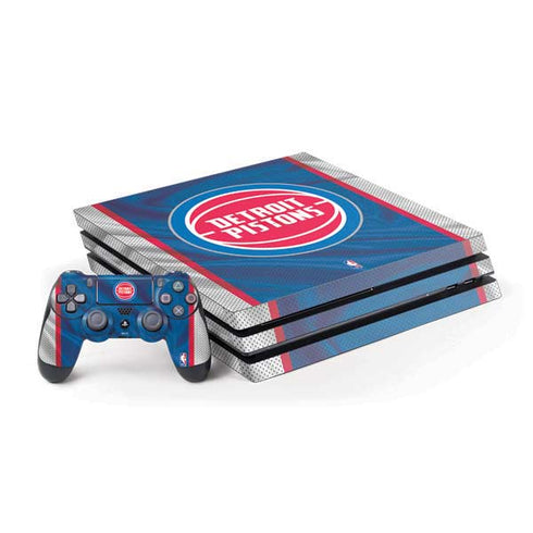 NBA Detroit Pistons Away Jersey PS4 Pro Bundle Skin