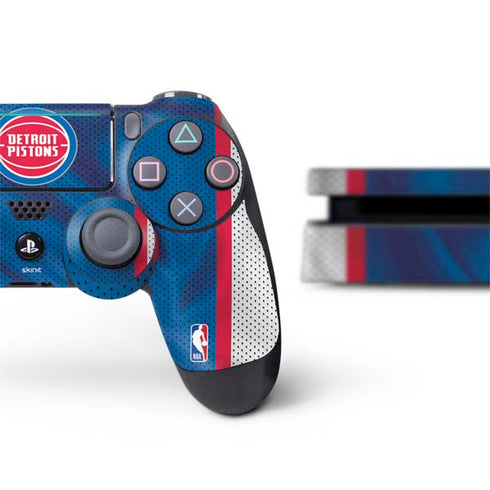 NBA Detroit Pistons Away Jersey PS4 Slim Bundle Skin