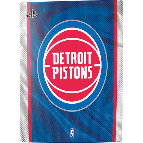 NBA Detroit Pistons Away Jersey PS5 Digital Edition Console Skin