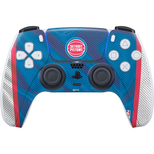 NBA Detroit Pistons Away Jersey PS5 Controller Skin