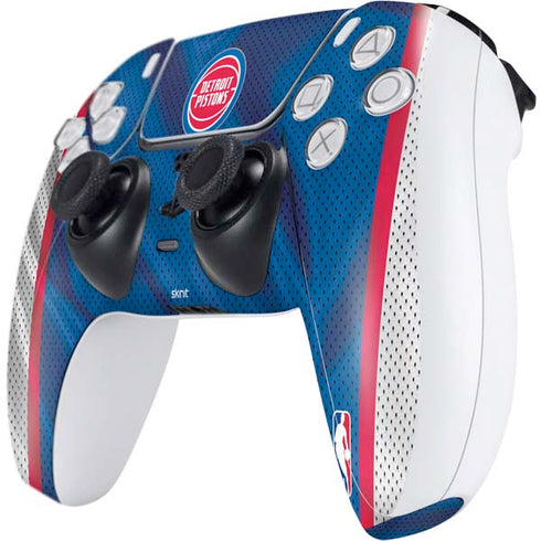 NBA Detroit Pistons Away Jersey PS5 Controller Skin